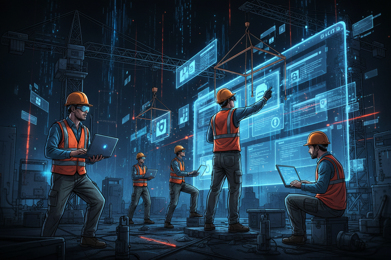 Teknolojik İnşaatçı Web Tasarımcılar